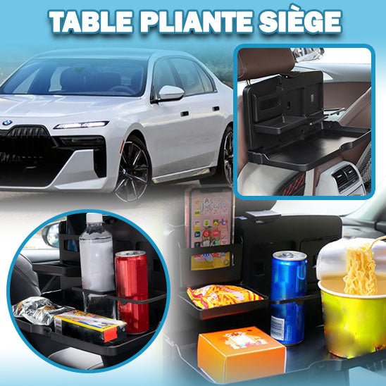 Table pliante siège™-"Voyagez Sereinement avec les Enfants" - Automobile-wt